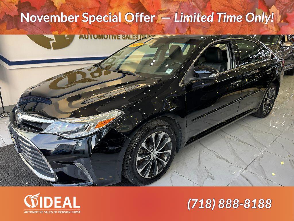 Used 2017 Toyota Avalon XLE w/ All Weather Liner Package