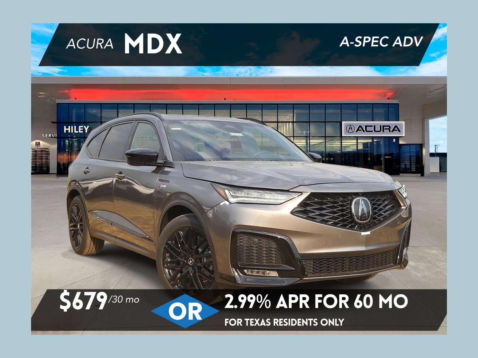 New 2026 Acura MDX A-Spec w/ Advance Package