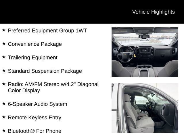 Certified 2017 Chevrolet Silverado 3500 W/T w/ WT Convenience Package image 13