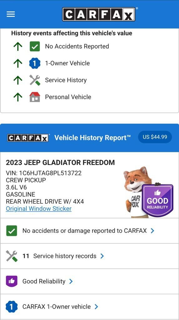 Used 2023 Jeep Gladiator Sport S image 4