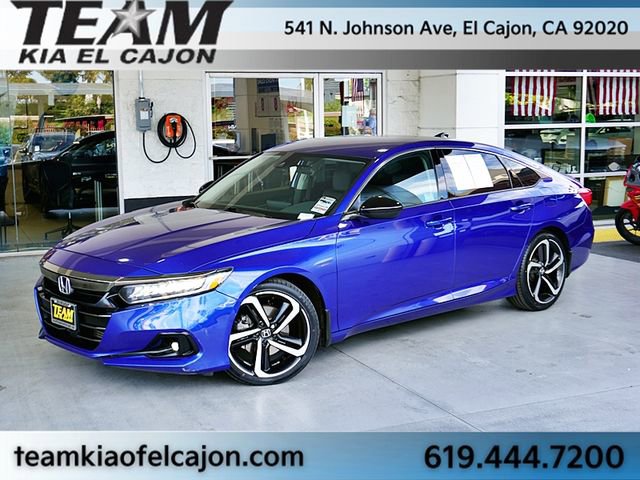 Used 2021 Honda Accord Sport Special Edition