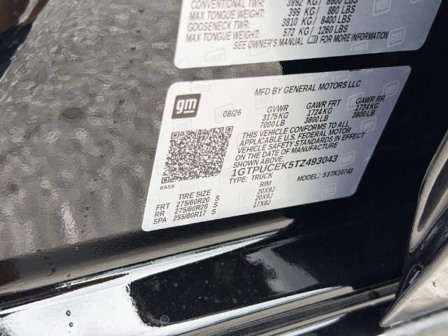 New 2026 GMC Sierra 1500 Elevation w/ Elevation Select Package AWD/4WD image 15