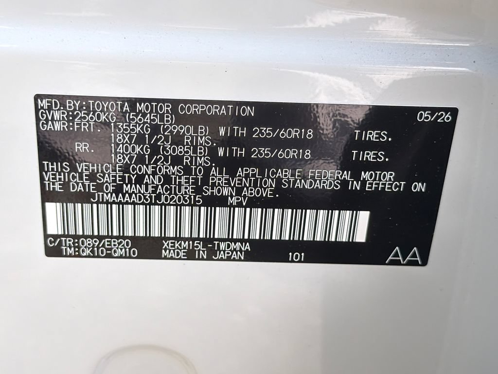 New 2026 Toyota C-HR AWD/4WD image 34