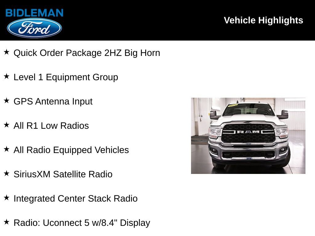Used 2024 RAM 3500 Big Horn image 8