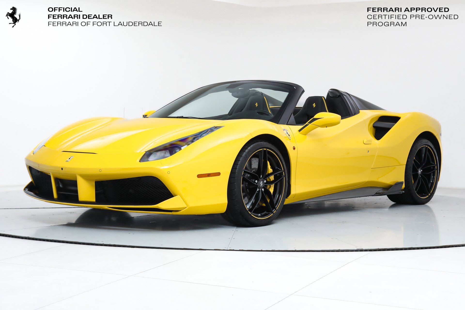 Certified 2018 Ferrari 488 Spider