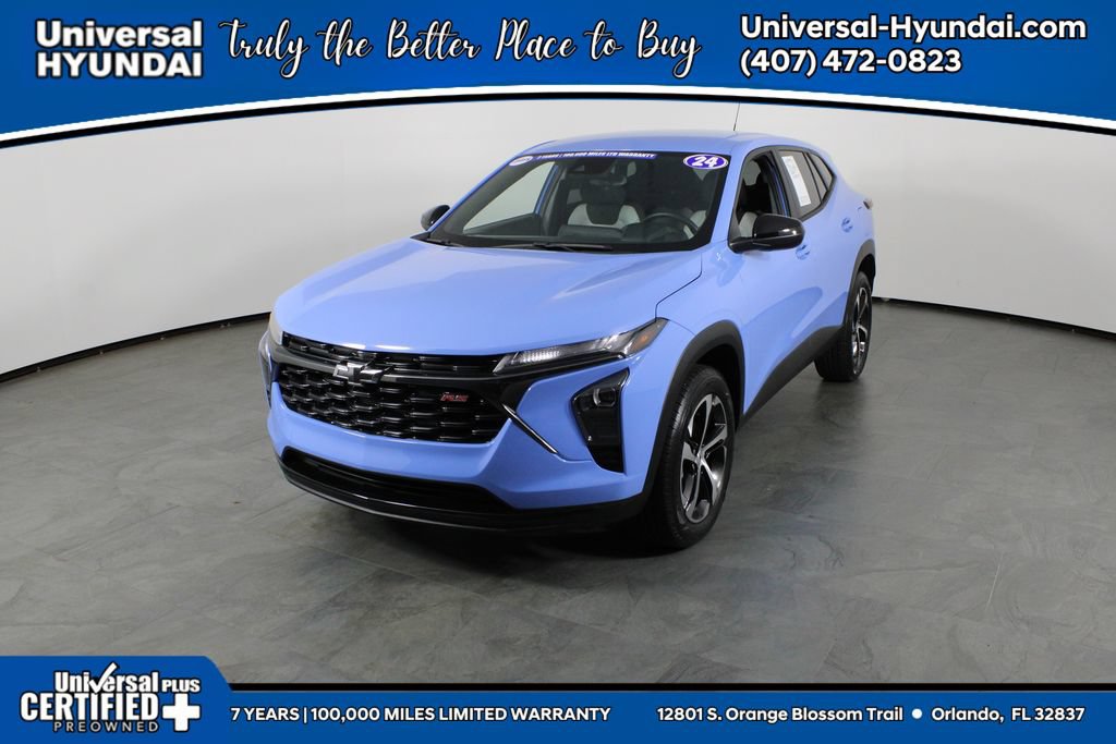 Used 2024 Chevrolet Trax RS w/ Driver Confidence Package FWD image 1