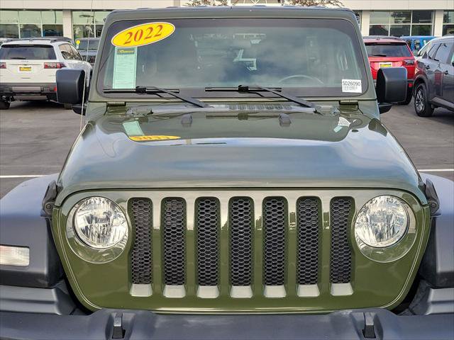 Certified 2022 Jeep Wrangler Unlimited Sport AWD/4WD image 26