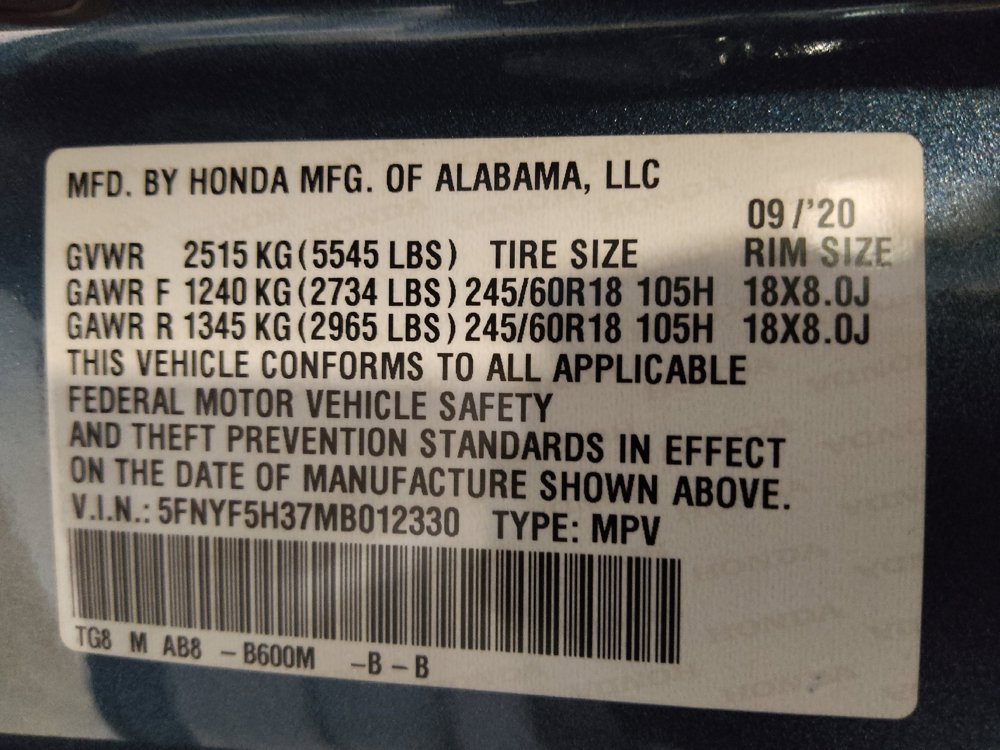 Used 2021 Honda Pilot EX image 33