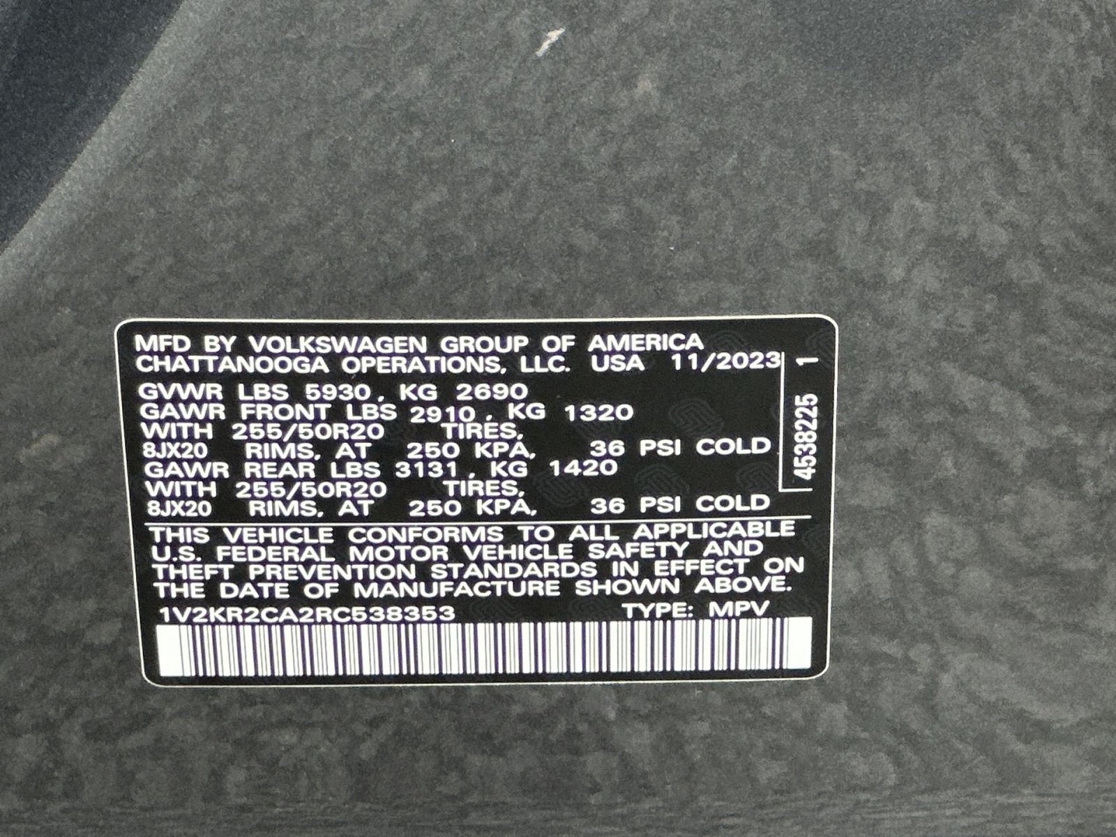 Used 2024 Volkswagen Atlas SE AWD/4WD image 31