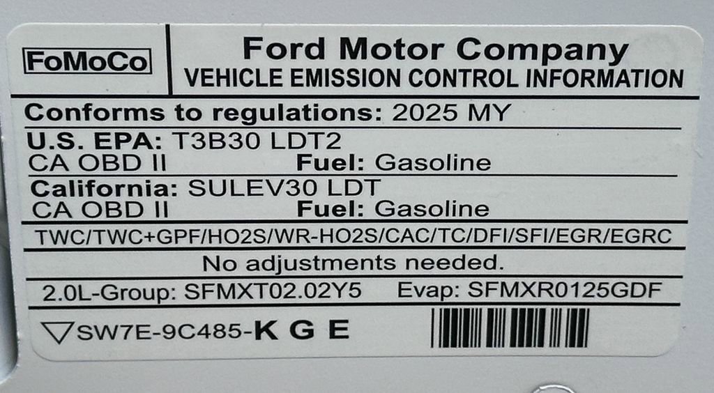 New 2025 Ford Bronco Sport Badlands w/ Sasquatch Badlands Package image 46