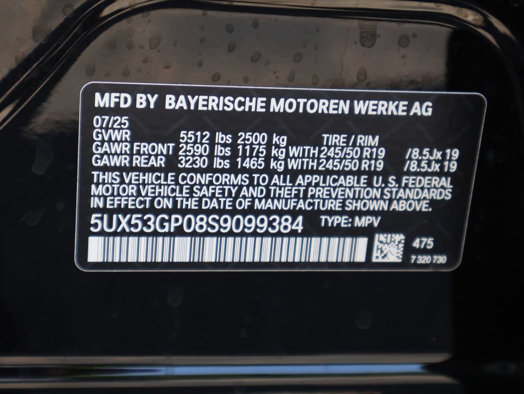 Certified 2025 BMW X3 xDrive30i AWD/4WD image 52