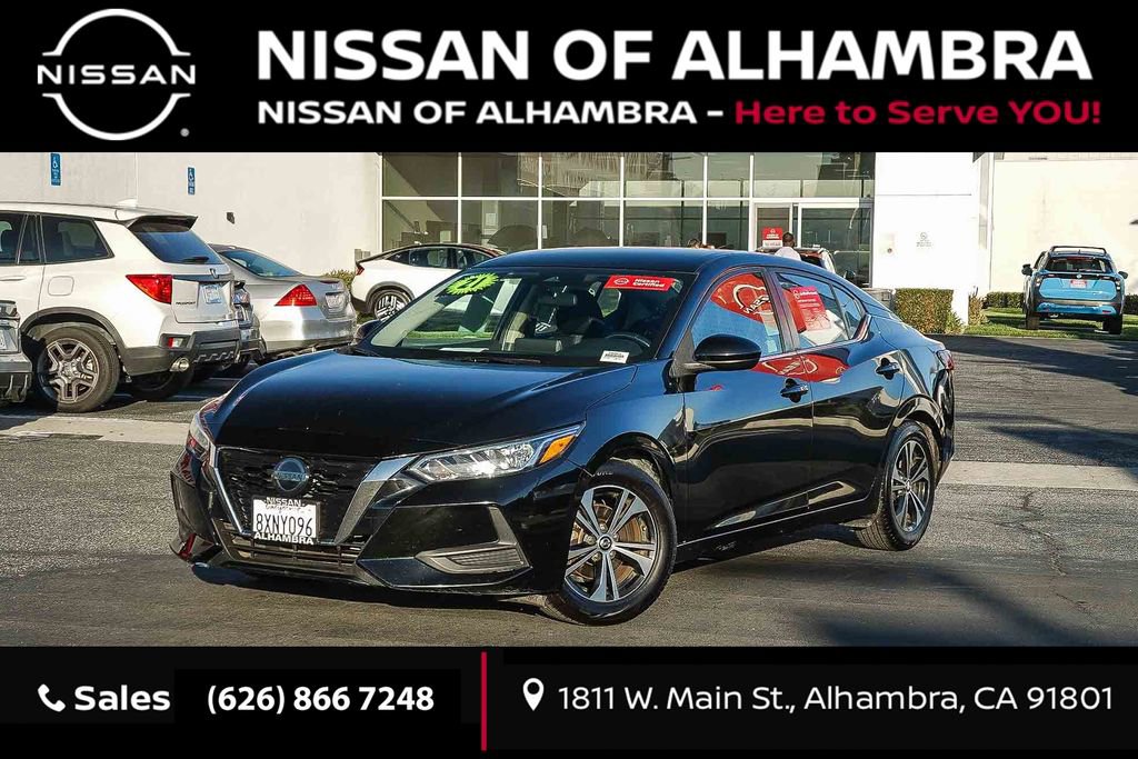 Certified 2021 Nissan Sentra SV