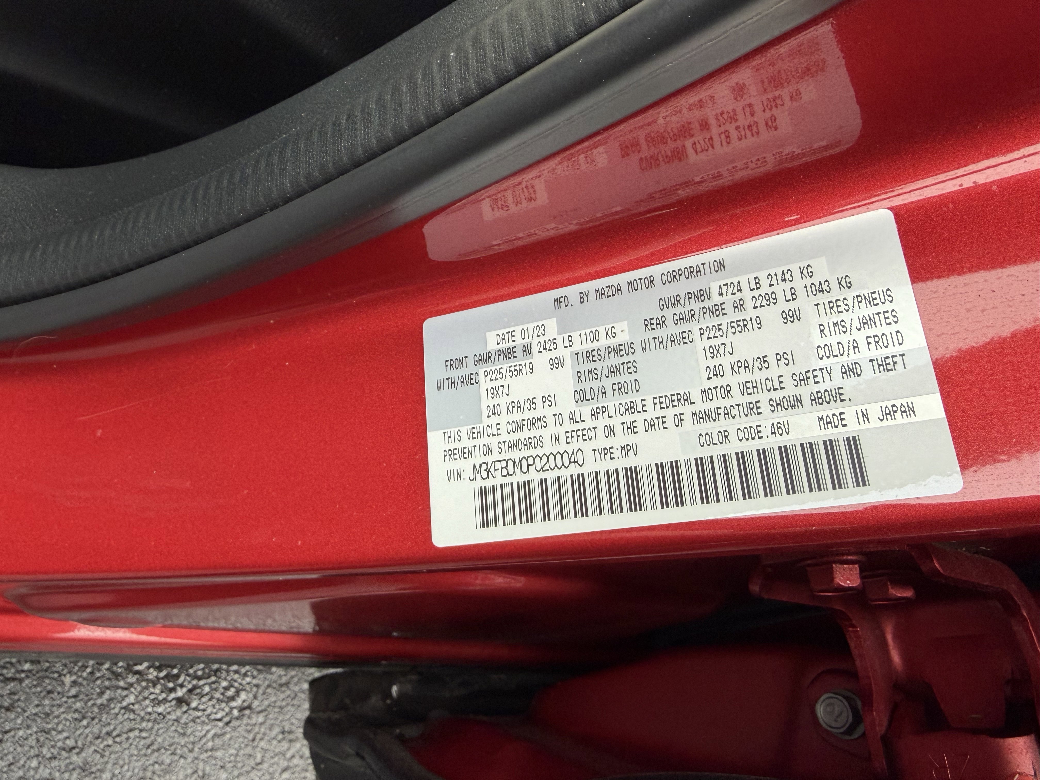 Certified 2023 MAZDA CX-5 AWD 2.5 S w/ Premium Package image 28