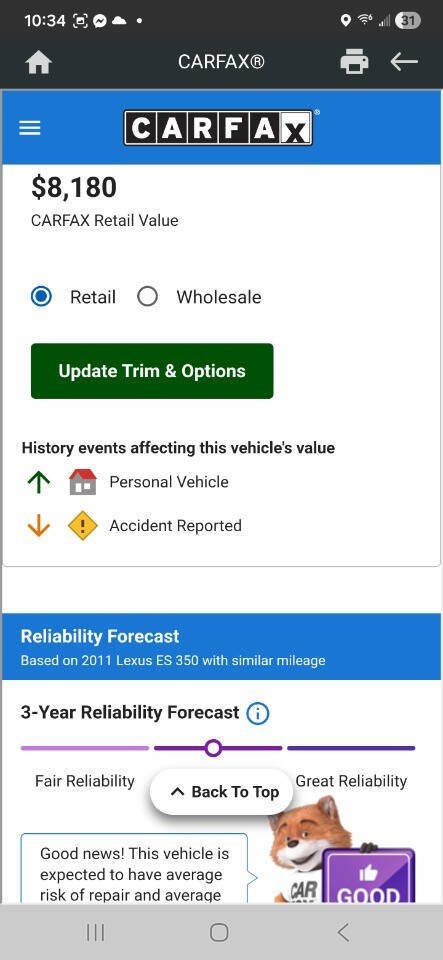Used 2011 Lexus ES 350 FWD image 52