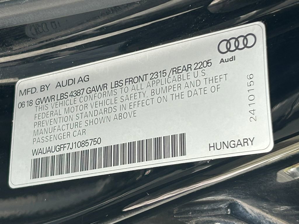 Used 2018 Audi A3 2.0T Premium FWD image 34