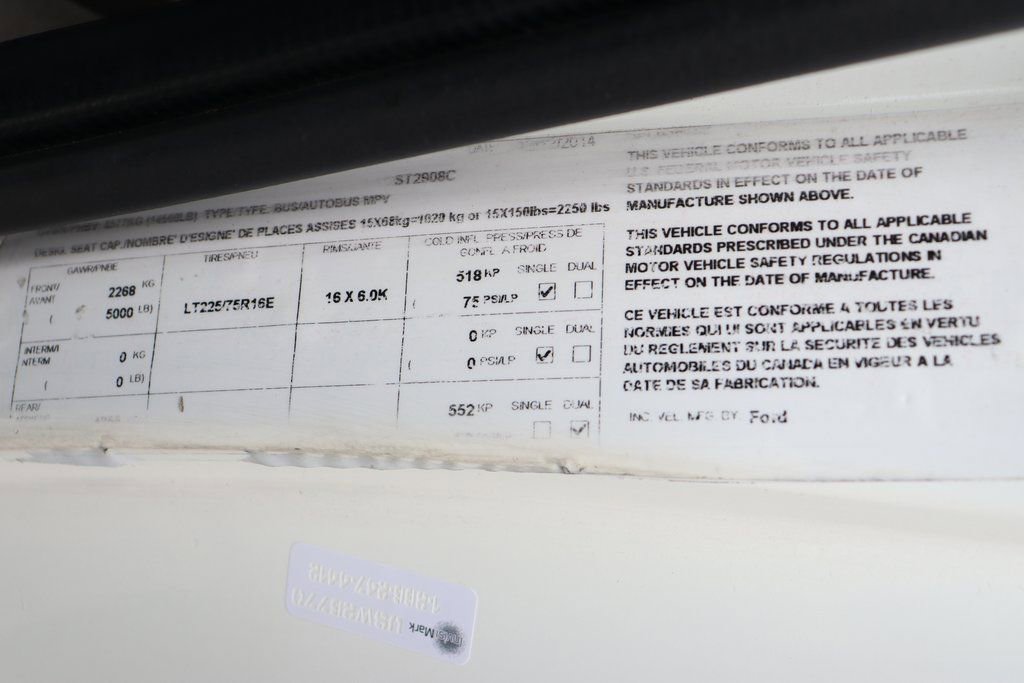 Used 2015 Ford E-450 and Econoline 450 Super Duty w/ Shuttle Bus Prep Package image 39