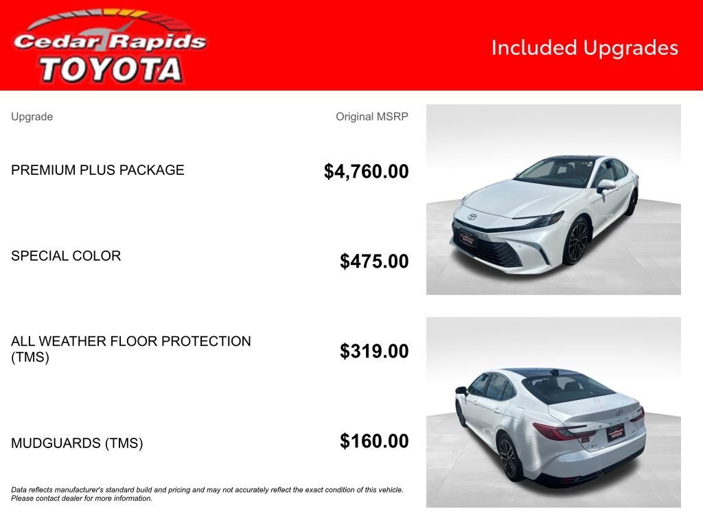 Certified 2026 Toyota Camry XLE w/ Premium Plus Package FWD image 7