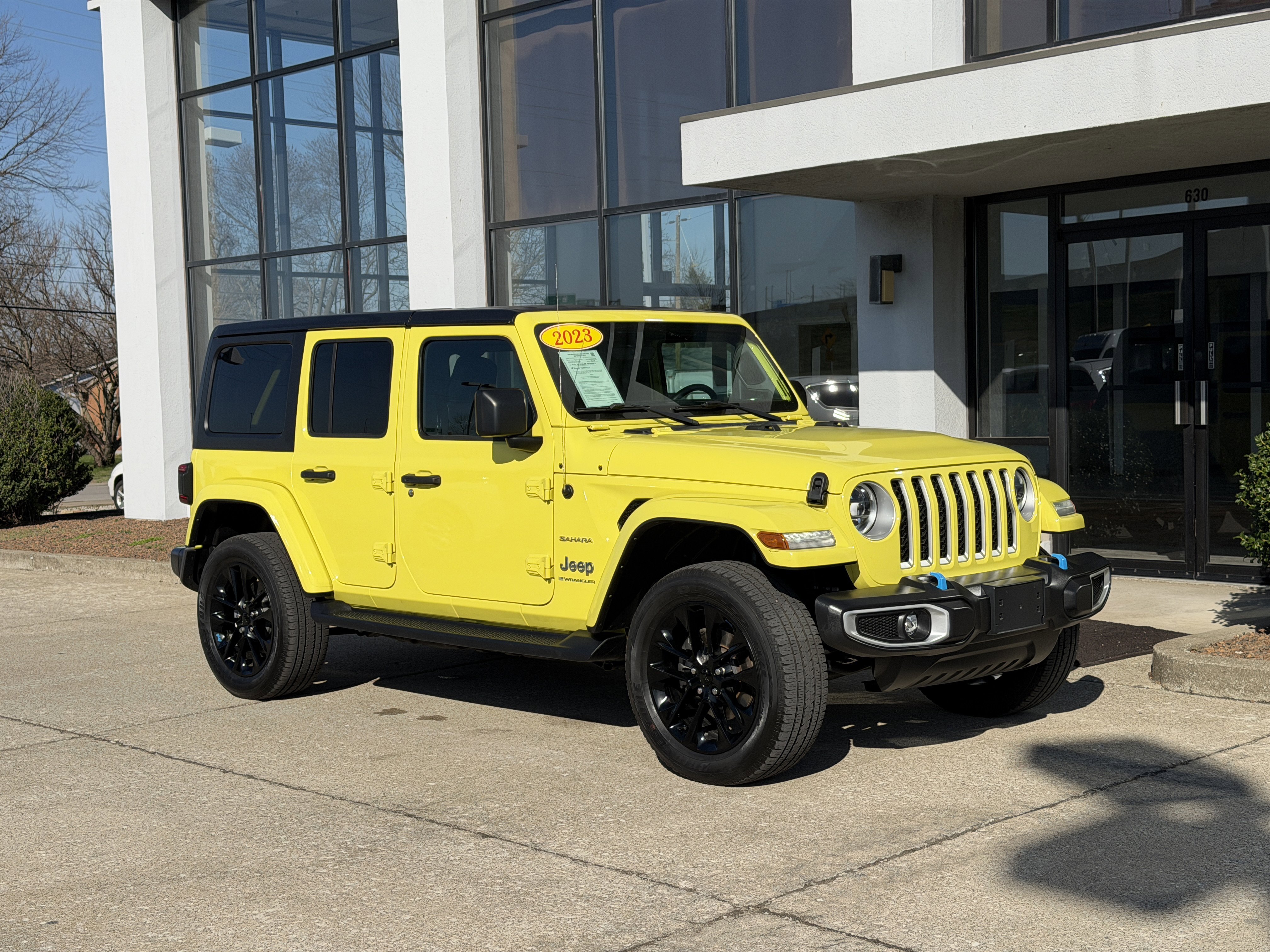 Used 2023 Jeep Wrangler Sahara w/ Cold Weather Group image 2