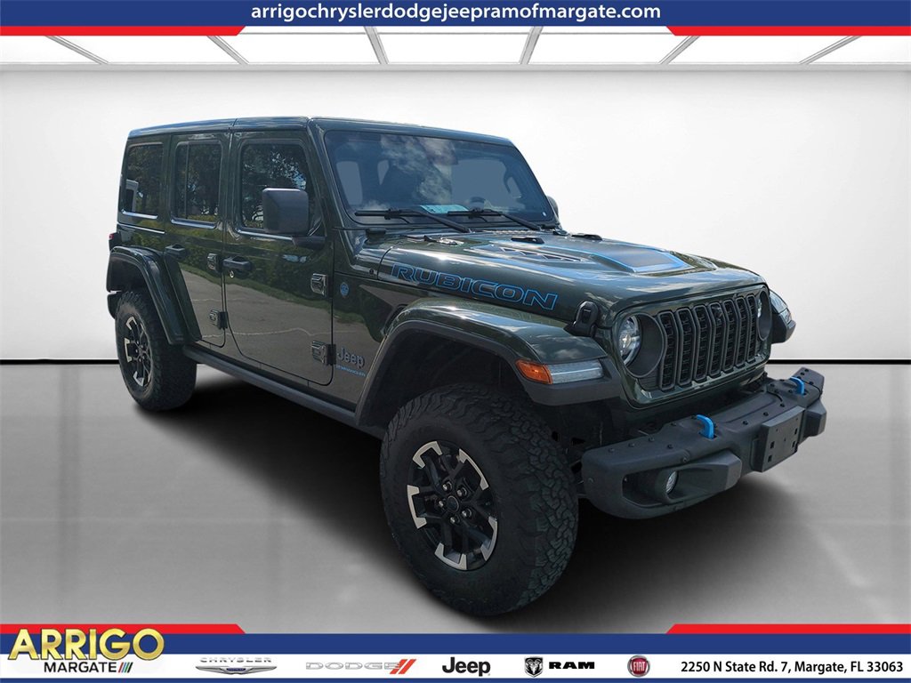 Certified 2024 Jeep Wrangler Unlimited Rubicon 4xe