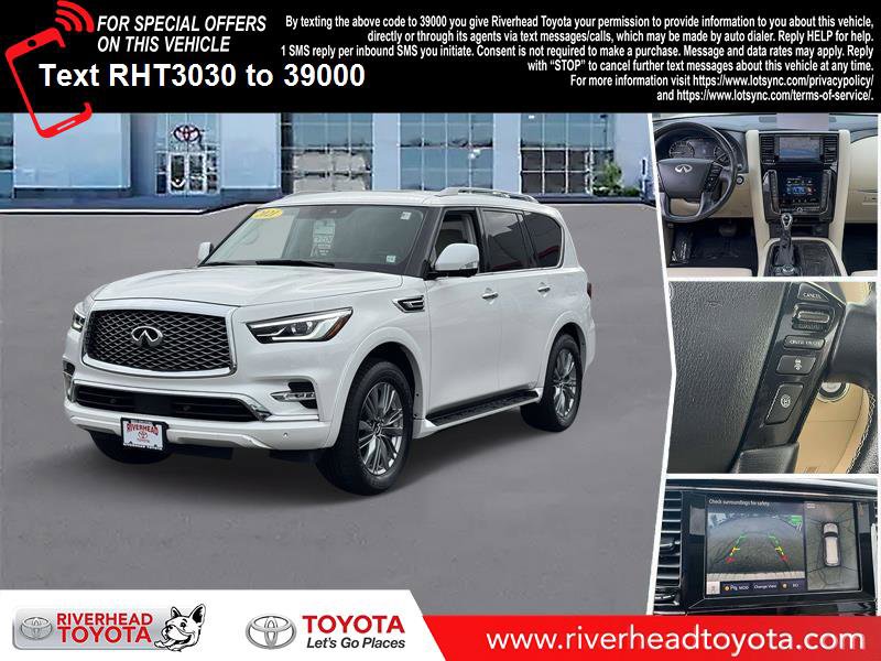 Used 2021 INFINITI QX80 Luxe w/ Cargo Package image 1