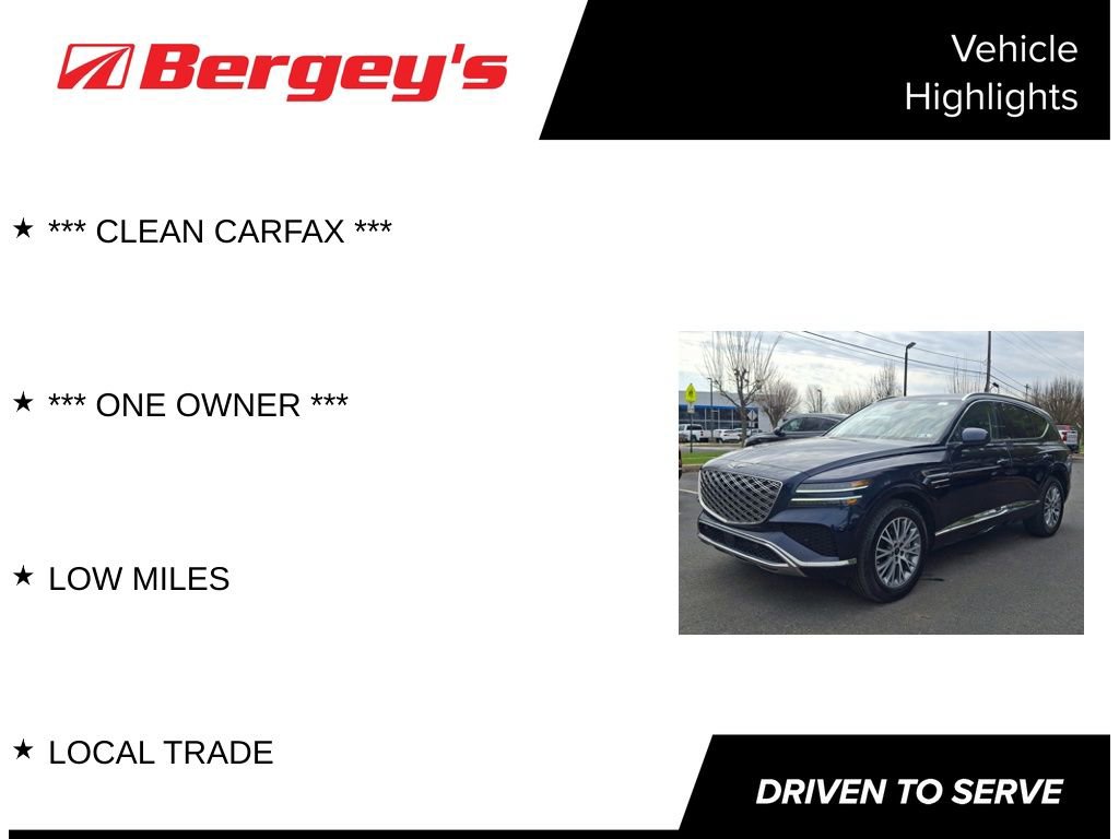 Used 2025 Genesis GV80 2.5T Standard image 4