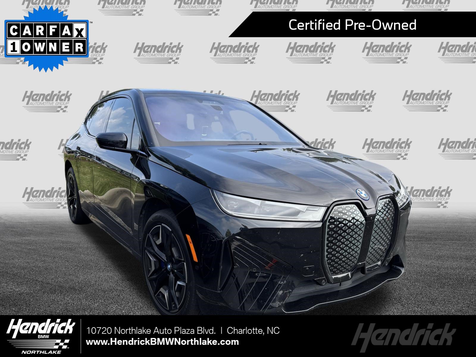 Certified 2024 BMW iX xDrive50 w/ Premium Package AWD/4WD image 1