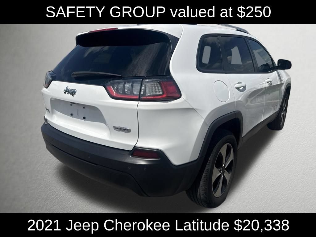 Used 2021 Jeep Cherokee Latitude w/ Mobile Office Group AWD/4WD image 3