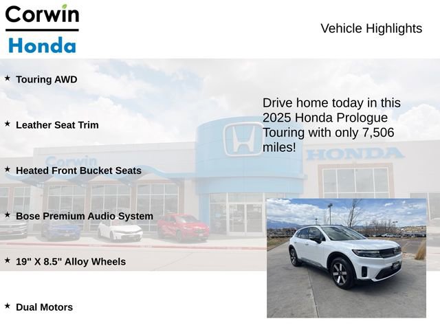 Used 2025 Honda Prologue Touring image 6