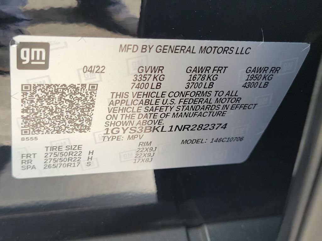 Certified 2022 Cadillac Escalade Premium Luxury image 34