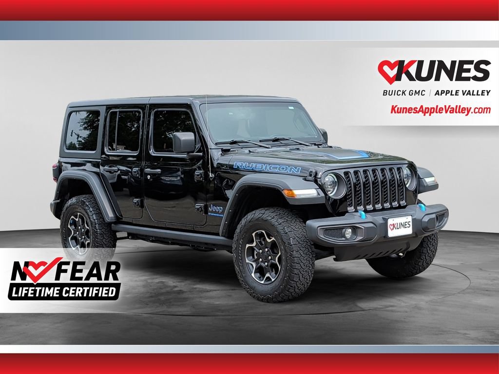 Used 2023 Jeep Wrangler Unlimited Rubicon 4xe w/ Cold Weather Group AWD/4WD image 1