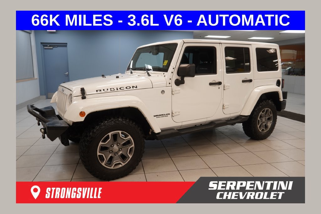 Used 2015 Jeep Wrangler Unlimited Rubicon w/ Connectivity Group