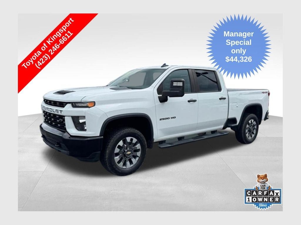 Used 2022 Chevrolet Silverado 2500 Custom w/ Custom Convenience Package AWD/4WD image 1