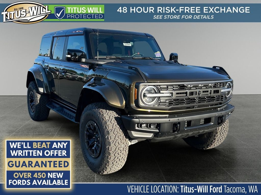New 2025 Ford Bronco Raptor