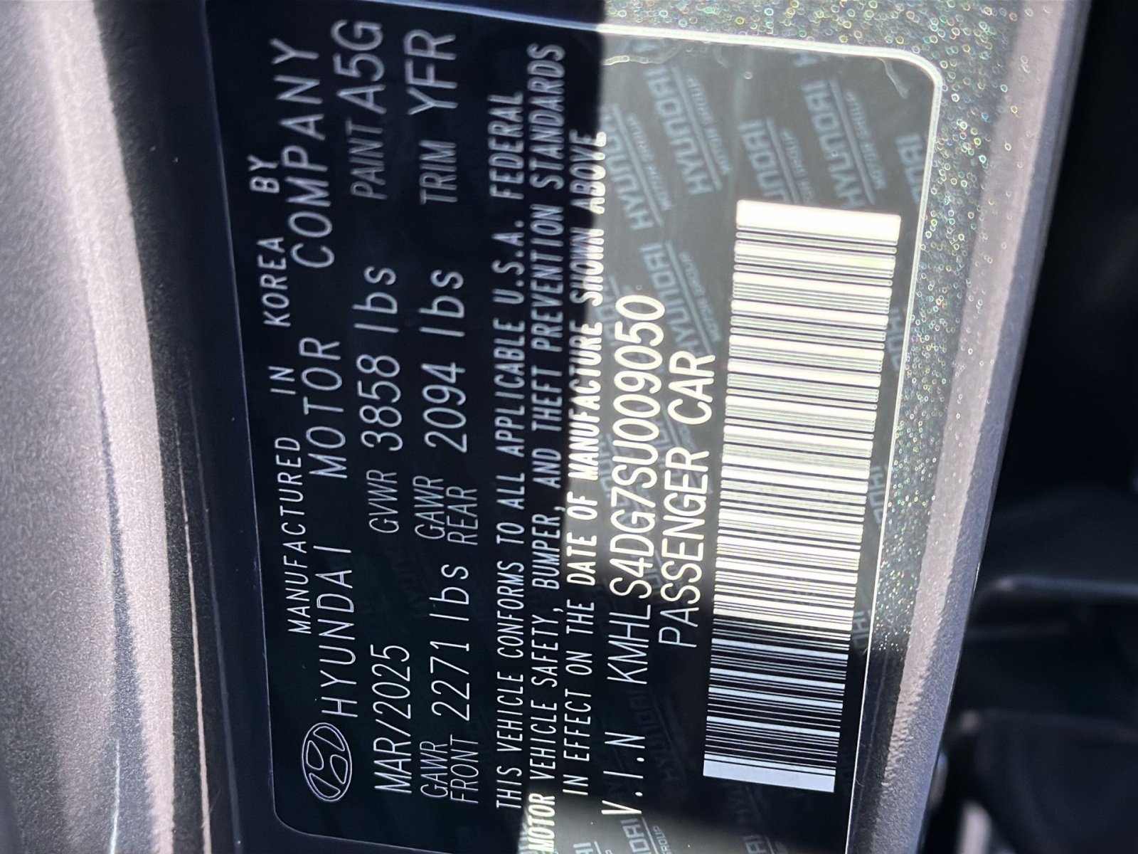 Certified 2025 Hyundai Elantra SEL image 29