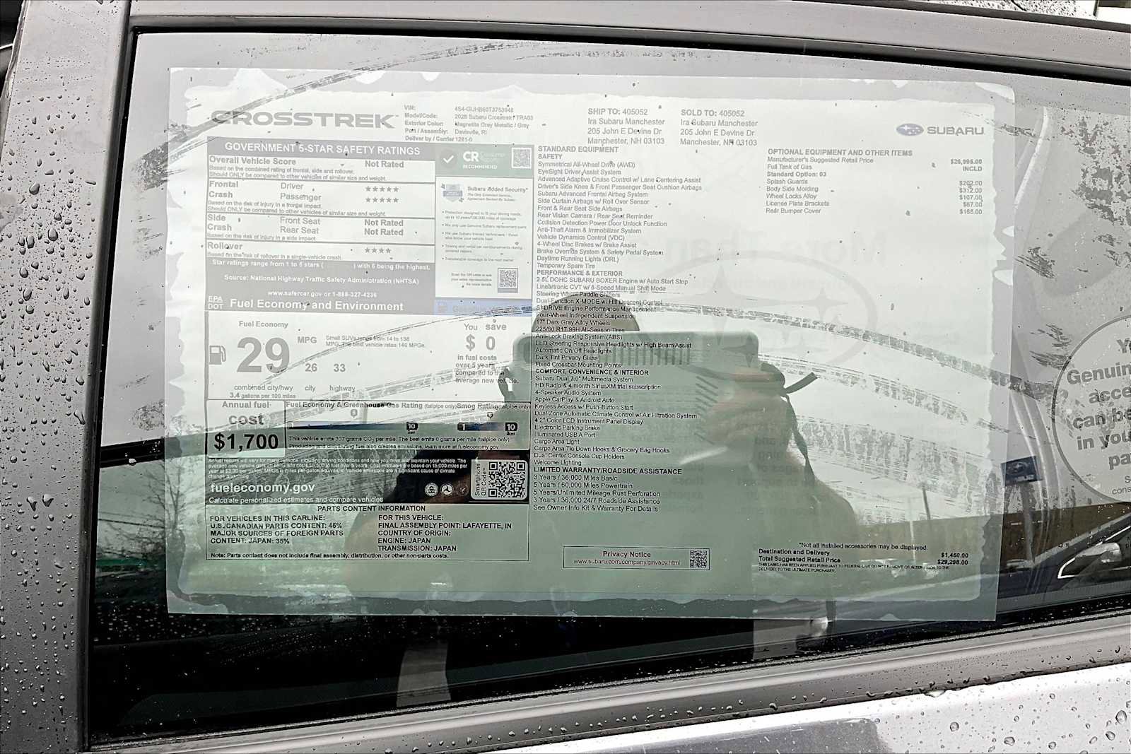 New 2026 Subaru Crosstrek 2.5i image 19