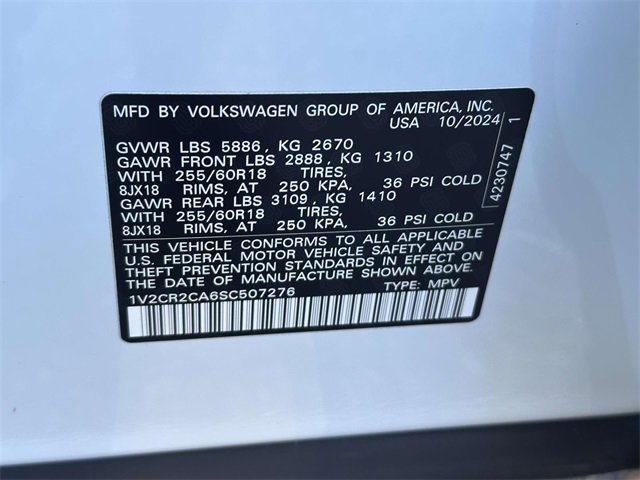Used 2025 Volkswagen Atlas Peak Edition SE image 29