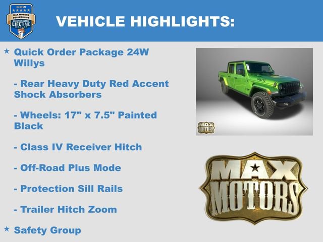 New 2025 Jeep Gladiator Sport AWD/4WD image 28