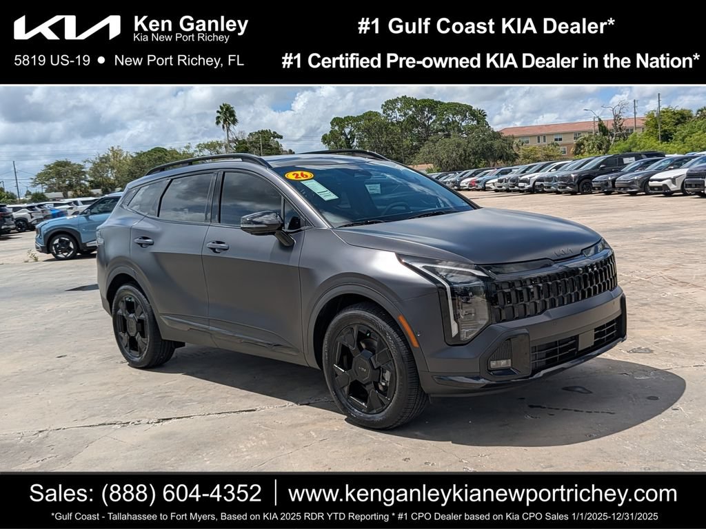 Certified 2026 Kia Sportage X-Line w/ X-Line Technology Package AWD/4WD image 1