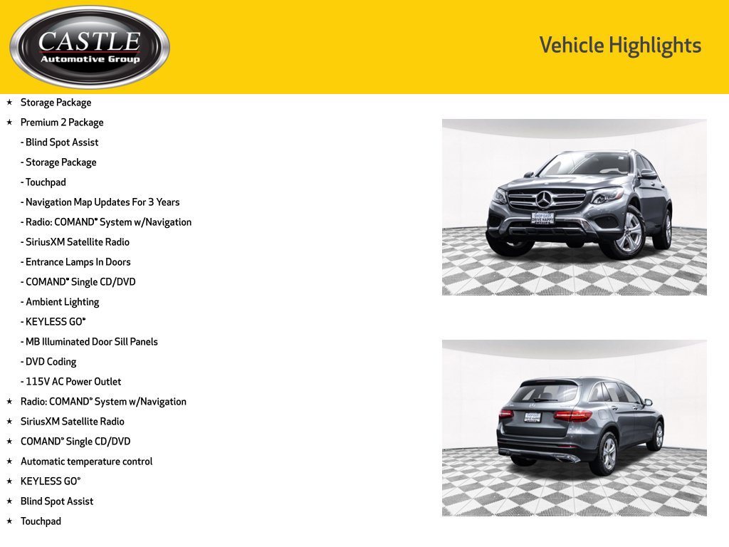 Used 2017 Mercedes-Benz GLC 300 4MATIC image 3