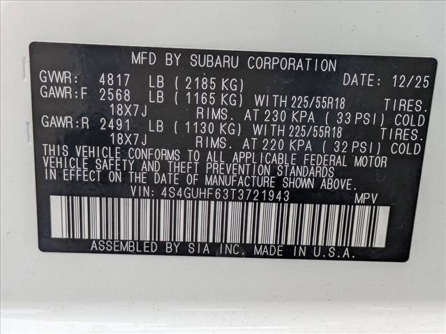 New 2026 Subaru Crosstrek 2.5i Sport w/ Crosstrek Mirror Package image 18