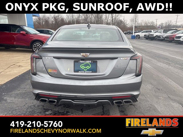 Certified 2022 Cadillac CT5 V w/ LPO, ONYX Package image 9