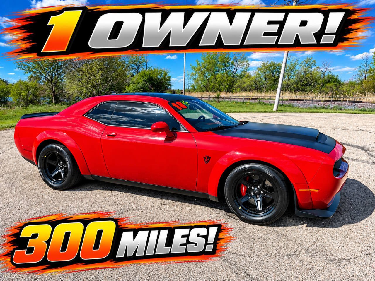 Used 2018 Dodge Challenger SRT Demon RWD image 1