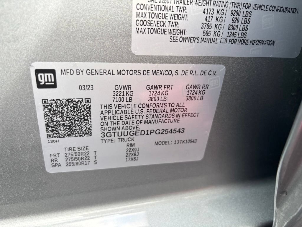 Used 2023 GMC Sierra 1500 Denali w/ Denali Reserve Package AWD/4WD image 15