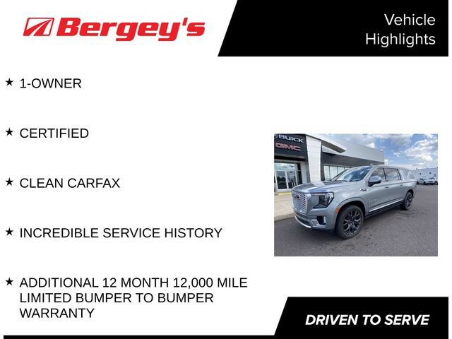 Used 2023 GMC Yukon XL Denali w/ Denali Reserve Package AWD/4WD image 4