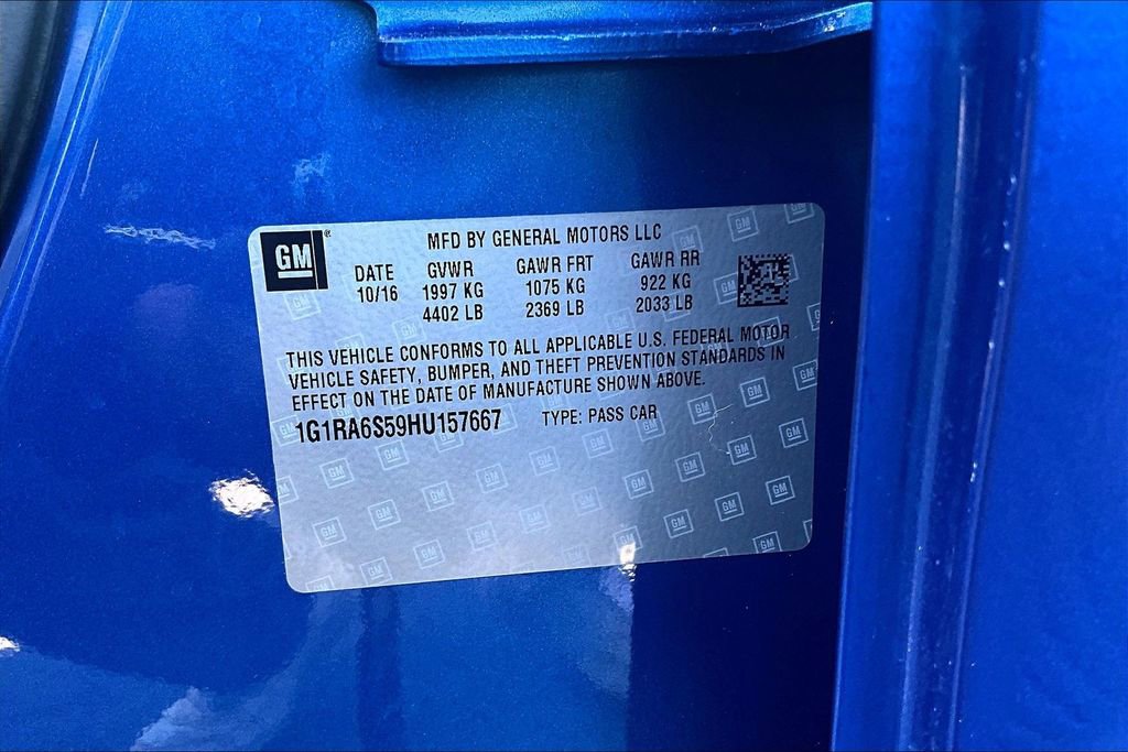 Used 2017 Chevrolet Volt LT w/ Comfort Package image 33