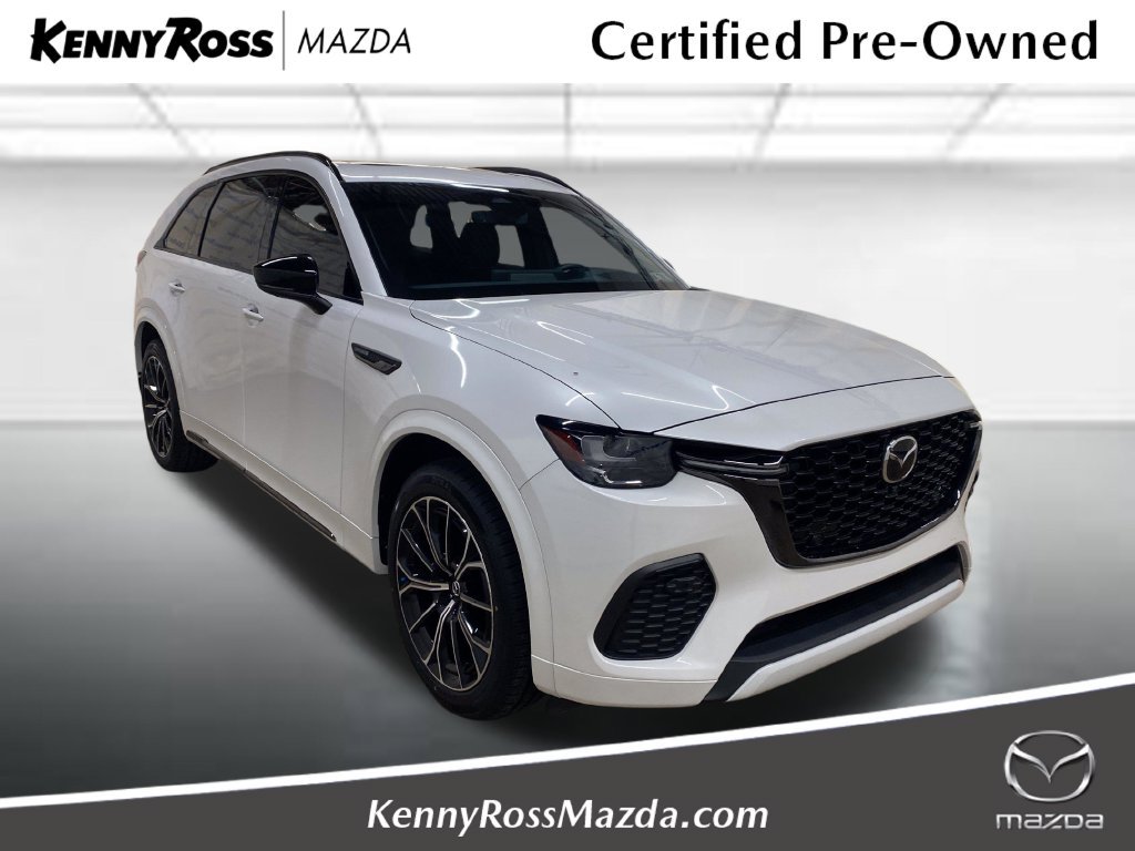 Certified 2025 MAZDA CX-70 3.3 Turbo S w/ Premium Package AWD/4WD 360° Tour