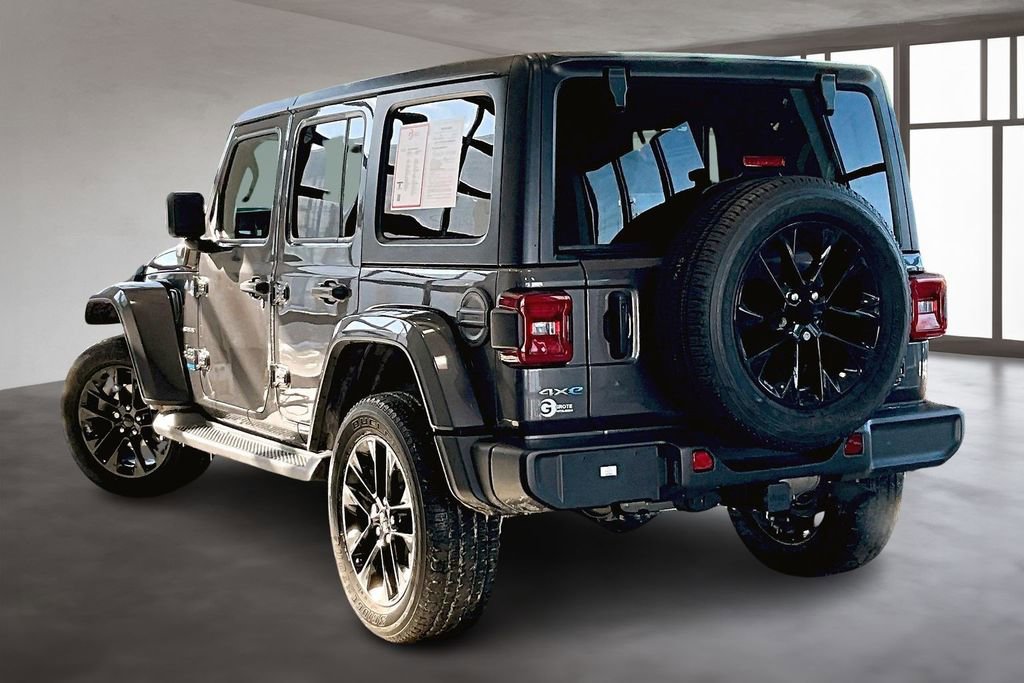 Used 2021 Jeep Wrangler Unlimited Sahara 4xe w/ Cold Weather Group image 14