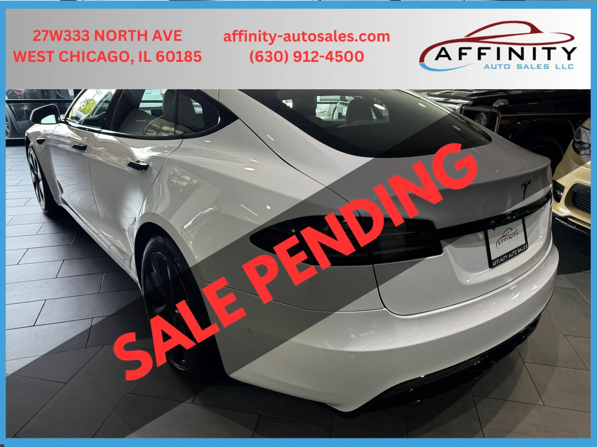 Used 2022 Tesla Model S Standard Range AWD/4WD image 3