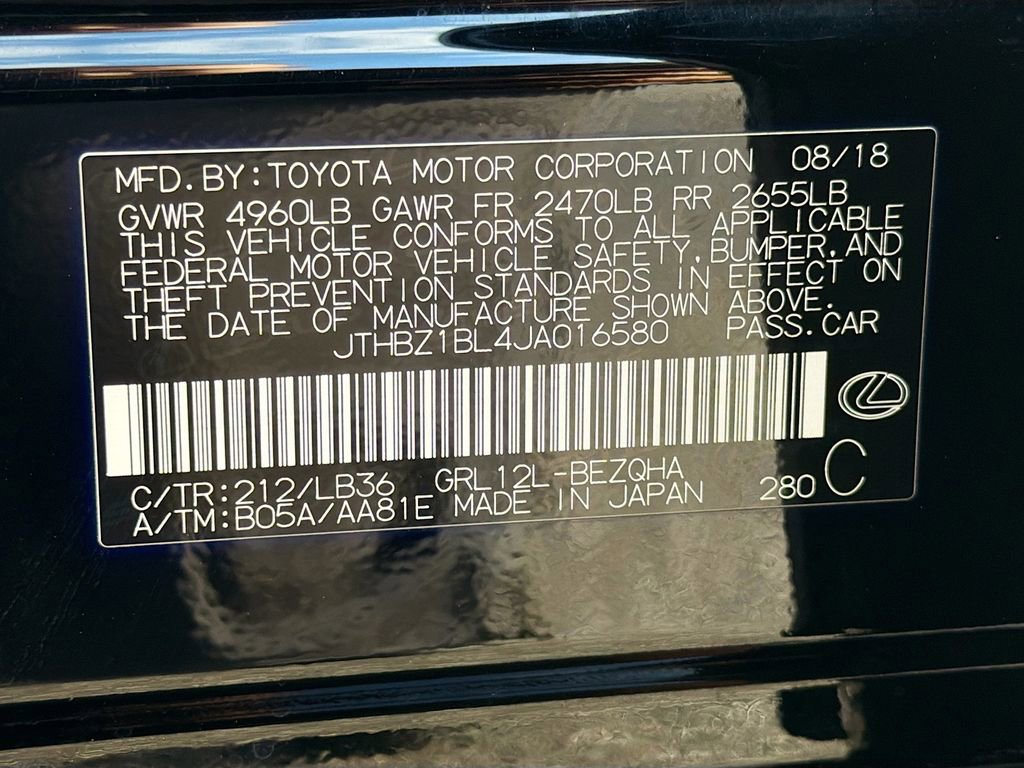 Used 2018 Lexus GS 350 F Sport image 44