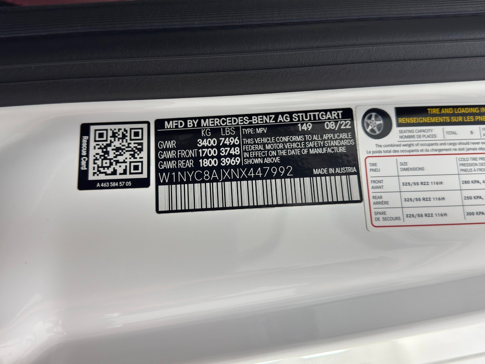 Used 2022 Mercedes-Benz G 63 AMG Squared image 55